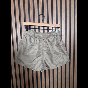 Essentials Fear of God Shorts Small Womens Beige Brown Elastic Waist